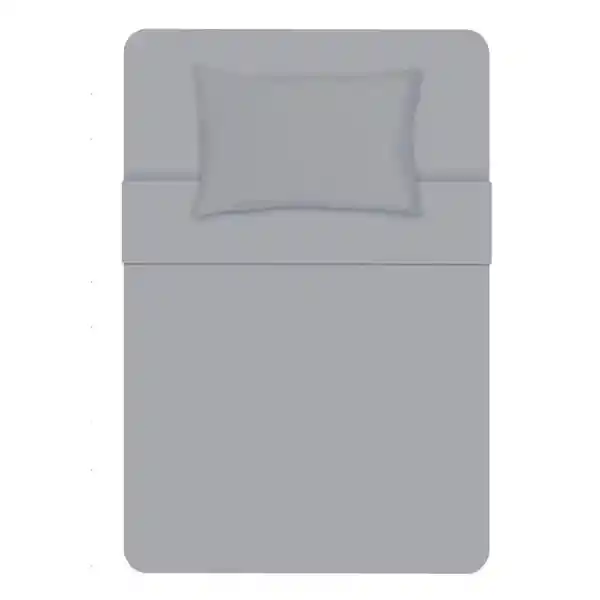 Finlandek Set de Cama 200 Hilos 100% Sencillo Gris 22760976