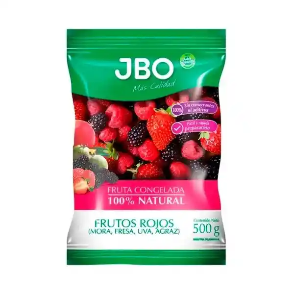 Jbo Frutos Rojos Congelado Frozen