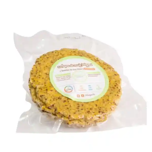 Magia Fit Arepa Maíz Integral y Zanahoria