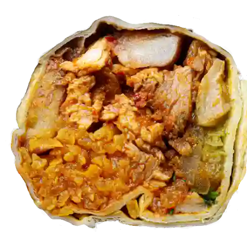Burrito Tinga de Pollo