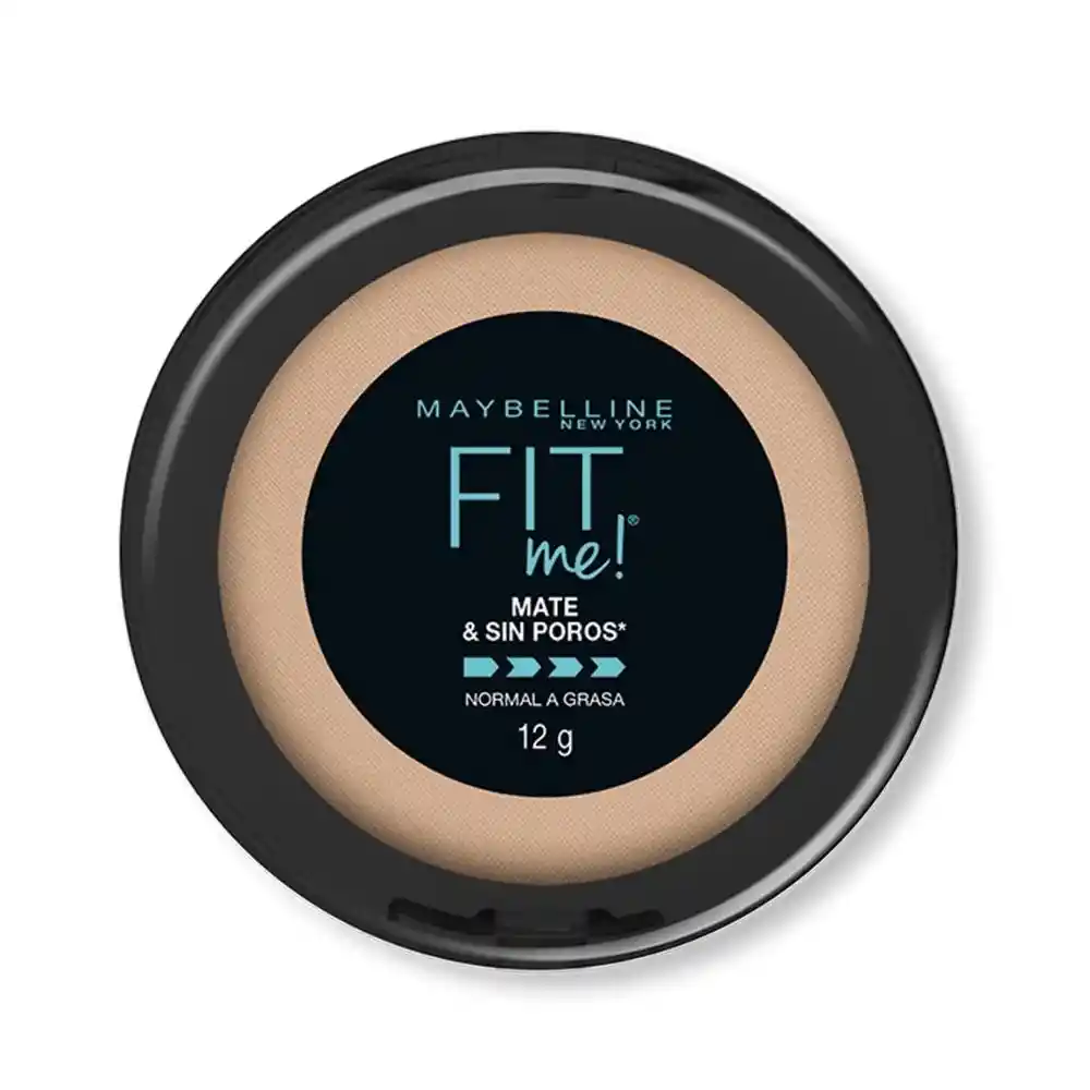 Maybelline Polvo Compacto Natural Fit Me Tono 130 Buff Beige