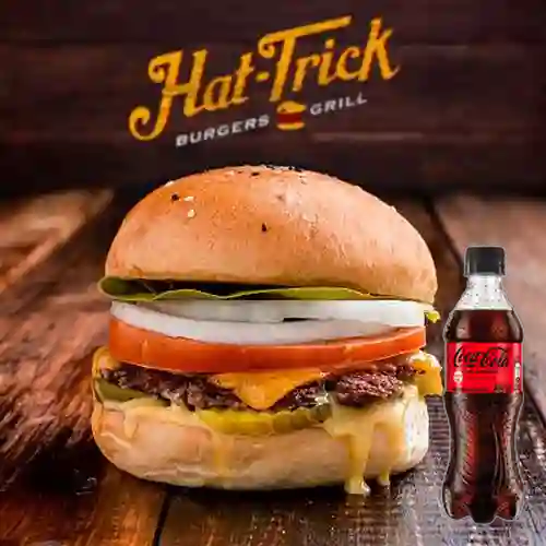 Combo Smashed Burger + Coca Cola Sin Azúcar 400 ml