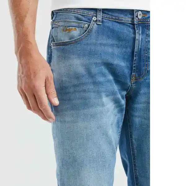 Jean Straight Fit Morrison Azul Medio Talla 36 Chevignon