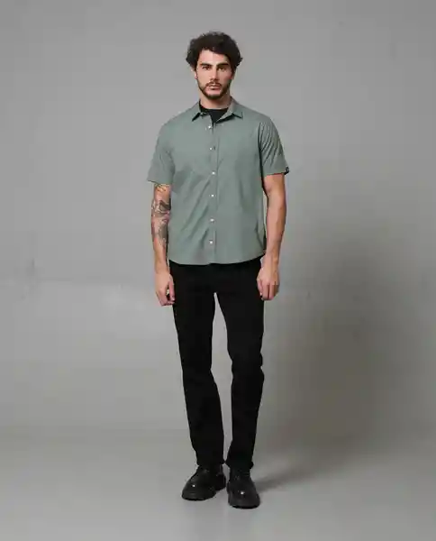 Camisa Hombre Verde M 110 G100_VER196110 Rifle