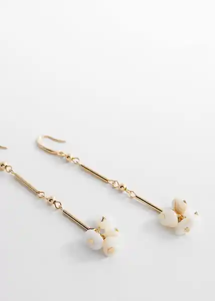 Pendientes Ainhoa Oro Talla 99 Mujer Mango