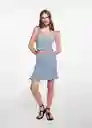 Falda Thinkbl Celeste Talla 22 Teen Niñas Mango