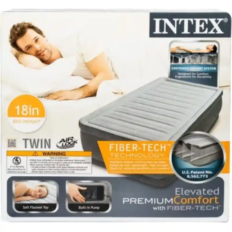 Intex Colchón Inflable Twin 64411