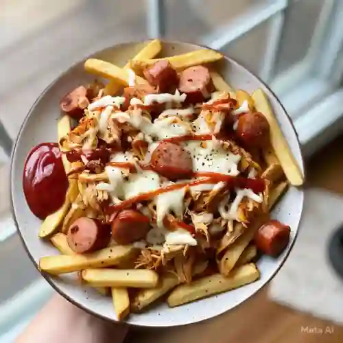 Salchipapa de Pollo
