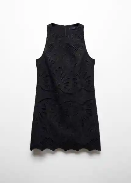 Vestido Tika Negro Talla M Mujer Mango