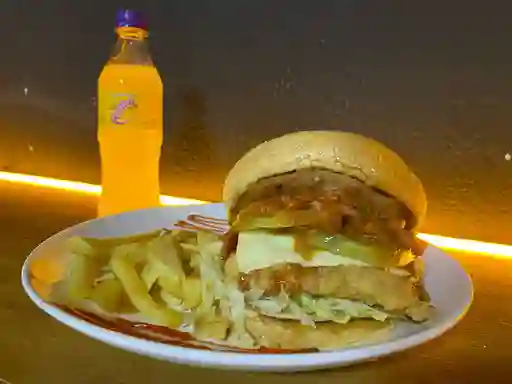 Hamburguesa Pollo Crispy