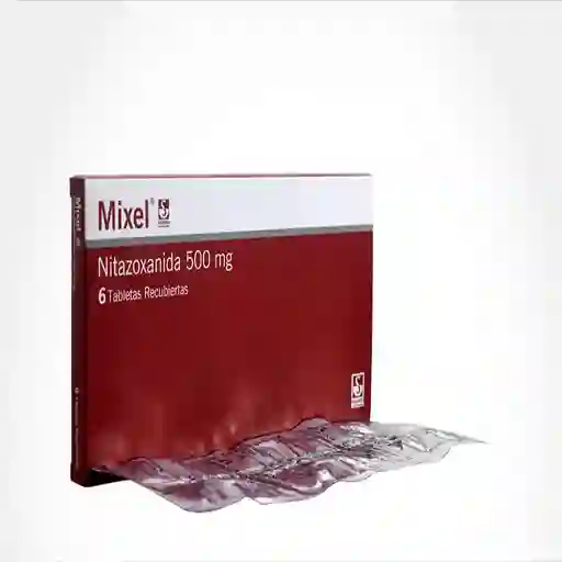 Mixel Antiparasitario (500 mg) 6 Tabletas