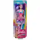 Barbie Muñeca Hada Con Vestido Brillante