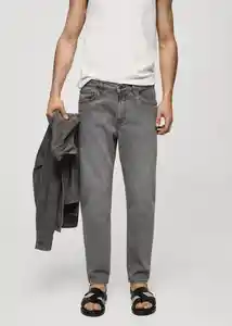 Jean Ben Tejano Gris Talla 44 Hombre Mango