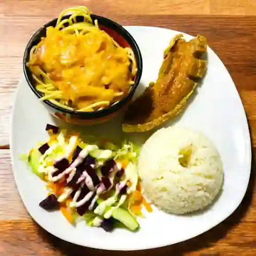 Menú con Chicharrón