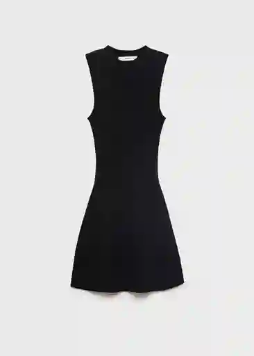 Vestido Albert Negro Talla XS Mujer Mango