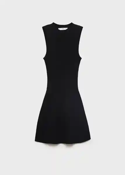 Vestido Albert Negro Talla XS Mujer Mango