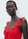 Vestido Kim Rojo Talla M Mujer Mango