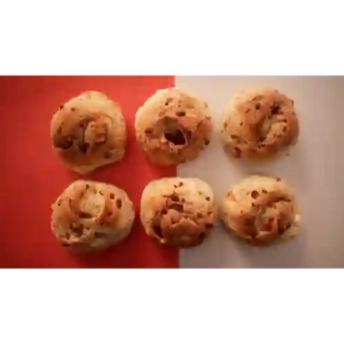 6 Mogollitas de Queso Azul y Bocadillo
