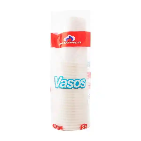 Olímpica Vasos Desechables Blanco