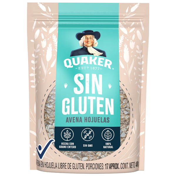 Quaker Avena Hojuela Sin Gluten 400 g