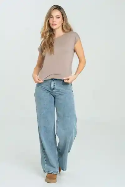 Camiseta Libby Color Gris Medio Talla S Ragged