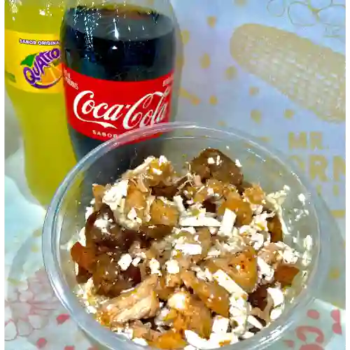 Combo Mr Corn Doble Proteina + Coca Cola