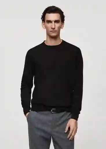 Buzo Jersey Willy Negro Talla S Hombre Mango
