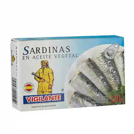 Vigilante Sardina Aceite Vegetal