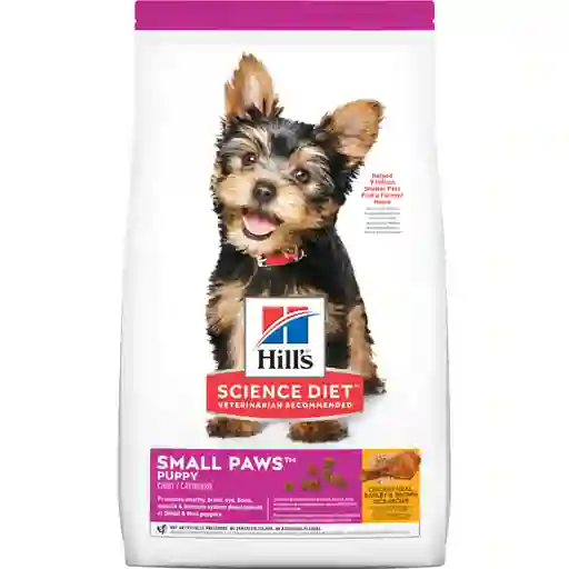 Hills Alimento para Perro Cachorro Razas Pequeñas Small Paws