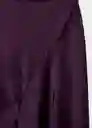Vestido Mery Morado Talla S Mujer Mango