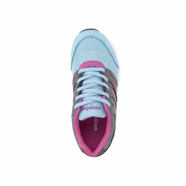 Croydon Tenis Glizor Para Mujer y Niña Azul Talla 31