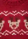 Suéter Jersey Rudolph Rojo Talla 70 Niños Mango