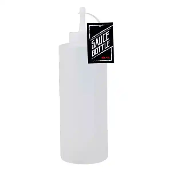 Ubl Recipiente Transparente en Plástico Para Salsas 355 mL