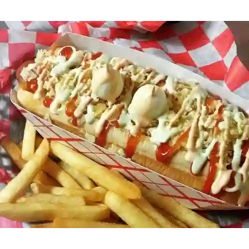 Perrosencillo+papafrancesa🌭🍟😱