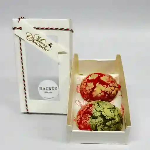 Caja de galletas craqueladas x2und