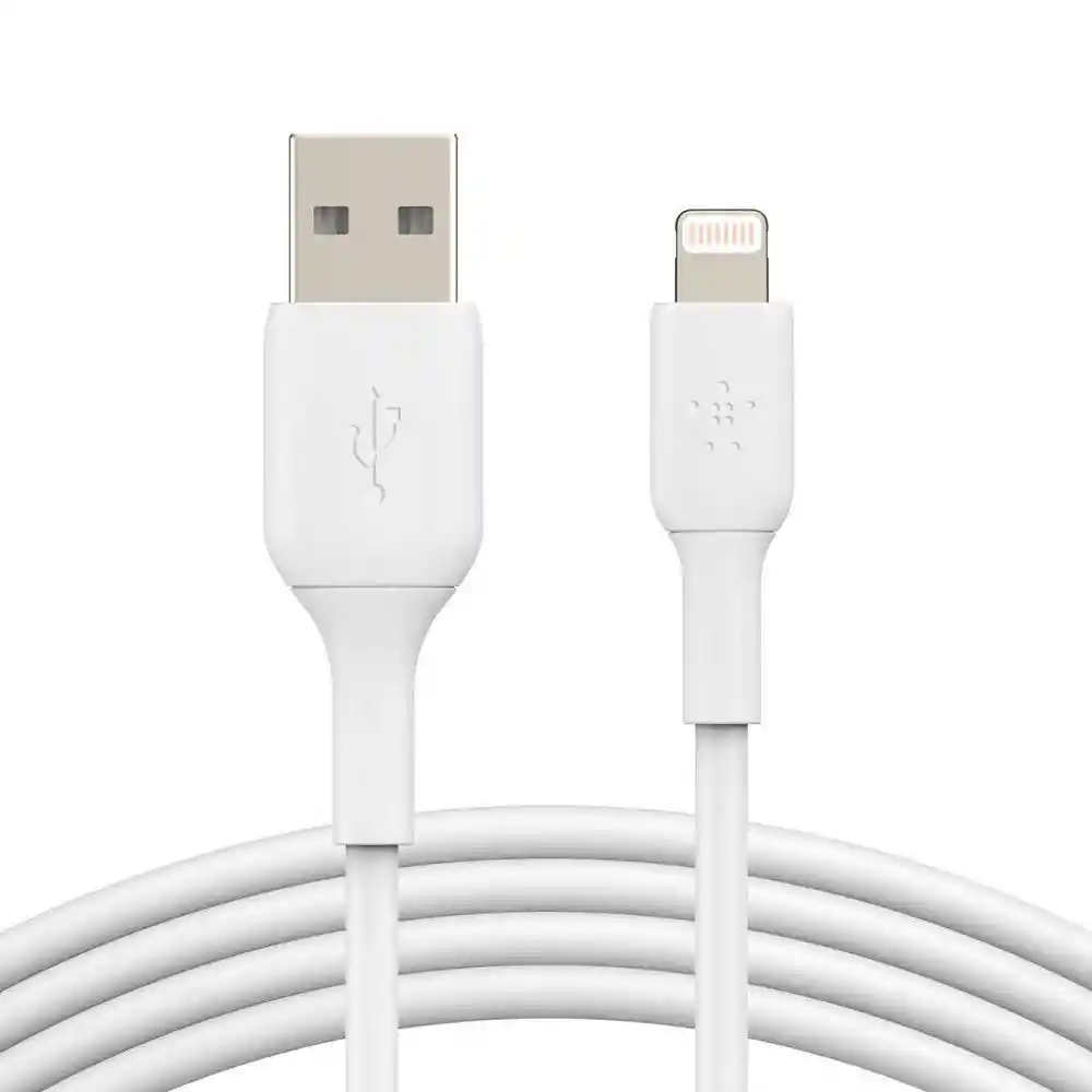 Belkin Cable Carga de Impulso USB-A a Lightning Blanco