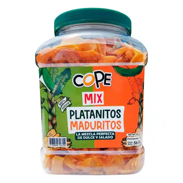 Cope Snack Plátanitos Maduritos Mix Dulce Saladito