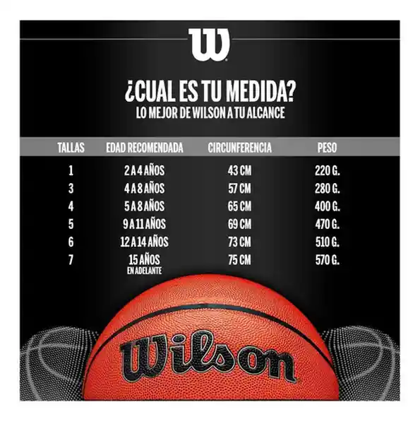 Balón Basketball Oficial Fiba 3x3 Wave #6 Wilson