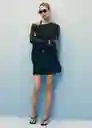 Short Zoey Tejano Soft Talla 38 Mujer Mango