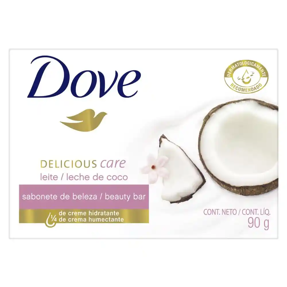 Dove Jabón Leche Coco