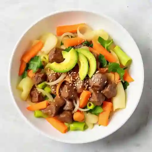 Carne Y Vegetales Salteados