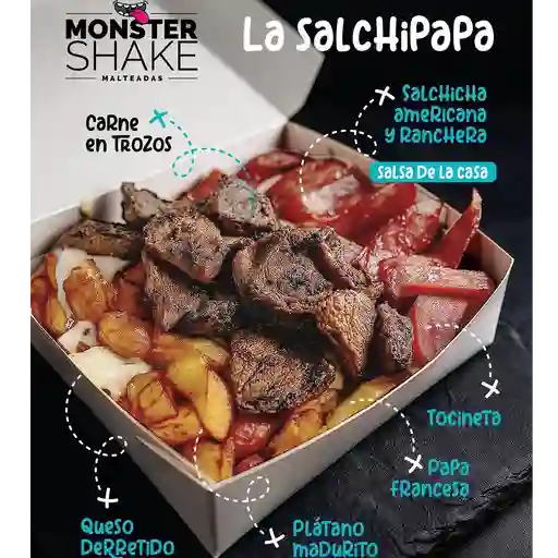 Salchipapa especial