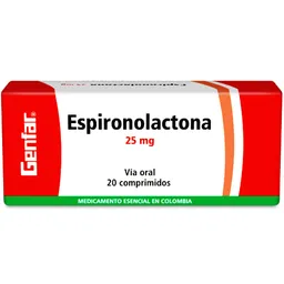 Genfar Espironolactona (25 mg)