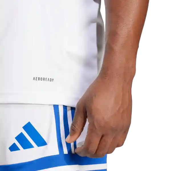 Adidas Camiseta Squa25 Jersey de Equipo Fútbol Hombre Blanco T M
