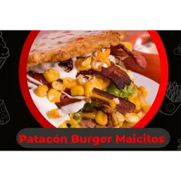 Patacon Burger Maicitos (tocineta)