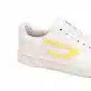 Diesel Tenis Hombre Adulto Blanco/Amarillo Talla 8 S-ATHENE LOW