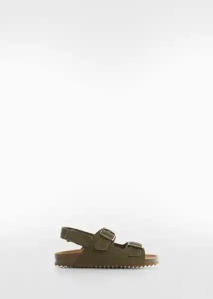 Sandalias Carlo Khaki Talla 31 Niños Mango