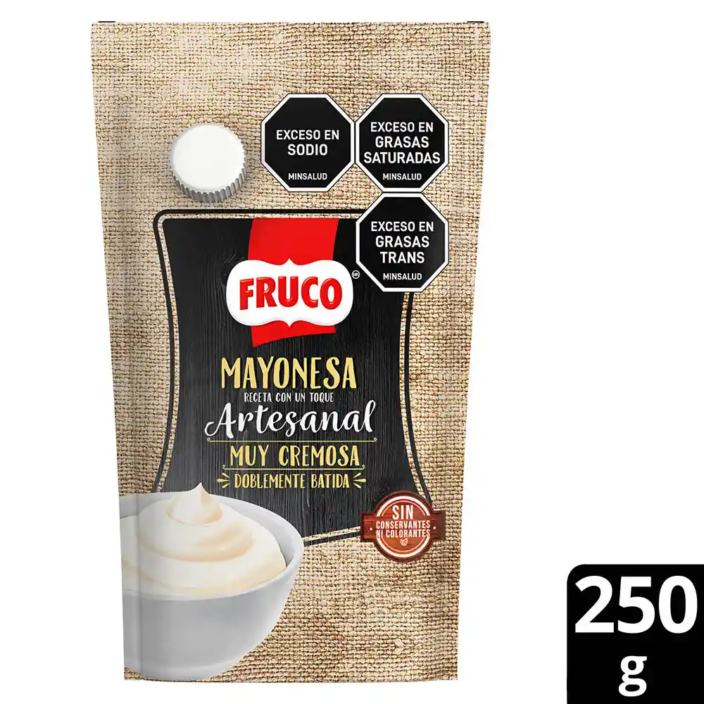 Mayonesa receta Artesanal Fruco 250G