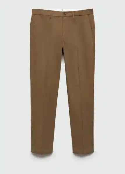 Pantalón Maine Khaki Talla 46 Hombre Mango