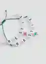 Pulsera Bestie Rosa Talla 99 Niñas Mango